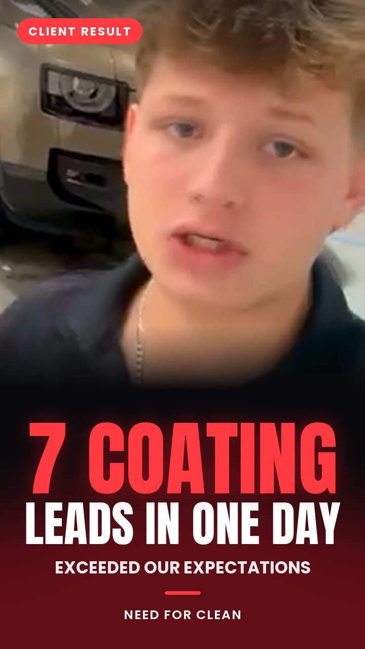 Need for Clean: 7 coating leads in a day